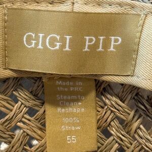 Gigi Pip Size 55 Straw Hat